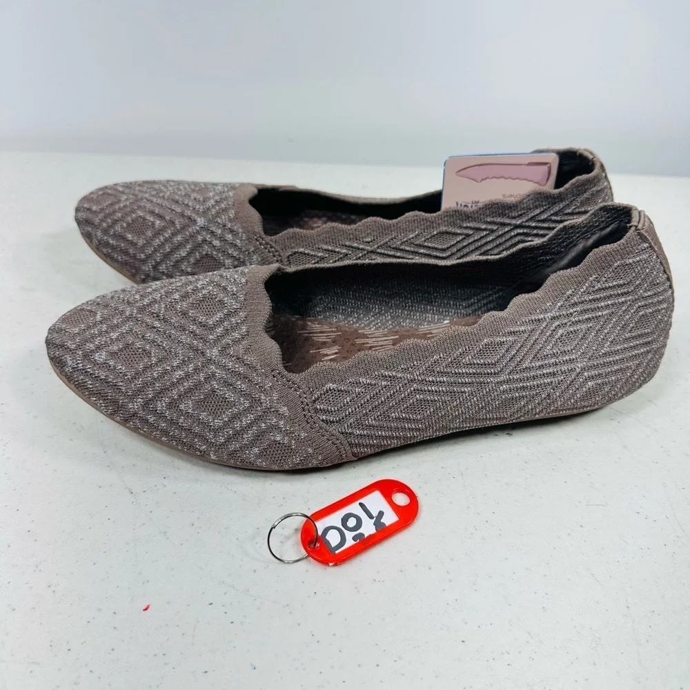 WOMEN'S SKECHERS CLEO HONEYCOMB BALLET FLAT SHOES 44882 size 7,5